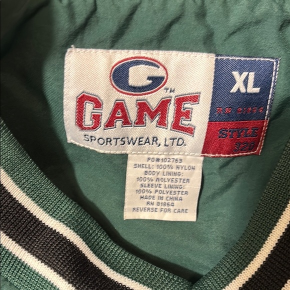 University of Florida Gators Green Pullover V-Neck Jacket - Picture 4 of 11